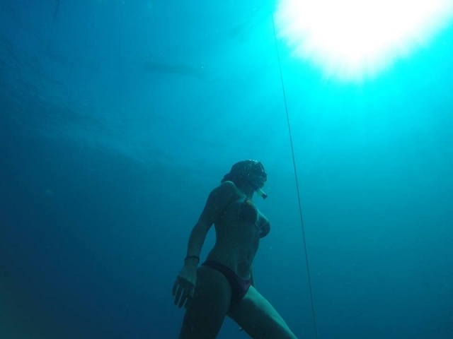 snorkeleando en el caribe